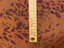 Load image into Gallery viewer, Designer Water &amp; Stain Resistant Floral Rusty Red Magenta Upholstery Fabric WHS 4194