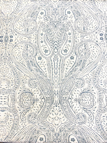Kravet Crypton 35007-516 Aqua Seafoam Cream Chenille Water & Stain Resistant Damask Upholstery Fabric STA 3359