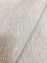 Load image into Gallery viewer, Designer Water &amp; Stain Resistant Heavy Duty Taupe Beige Cream MCM Mid Century Modern Tweed Upholstery Fabric WHS 4117