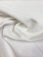 Load image into Gallery viewer, Designer Water &amp; Stain Resistant Off White Textured Woven MCM Mid Century Modern Upholstery Fabric WHS 3444
