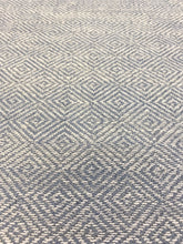 Load image into Gallery viewer, Designer Grey Greek Key Water &amp; Stain Resistant Diamond Geometric Upholstery Fabric WHS 3096