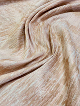 Load image into Gallery viewer, Designer Blush Beige Abstract Water &amp; Stain Resistant Upholstery Fabric STA 3293