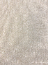 Load image into Gallery viewer, Designer Water &amp; Stain Resistant Beige Wheat Nubby MCM Mid Century Modern Chenille Upholstery Fabric WHS 4136