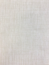 Load image into Gallery viewer, Designer Cream Beige MCM Mid Century Modern Textured Faux Leather Upholstery Vinyl / Linen STA 6303