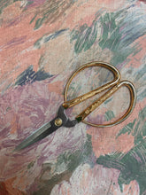 Load image into Gallery viewer, Vintage Mauve Seafoam Green Pink Cotton Abstract Drapery Fabric WHS 3990