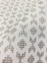 Load image into Gallery viewer, Pindler &amp; Pindler Mariposa Marble Cream Grey Taupe Indoor Outdoor Geometric Upholstery Drapery Fabric WHS 4066