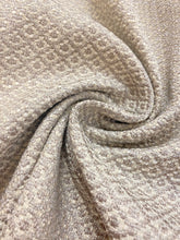 Load image into Gallery viewer, Designer Beige Taupe MCM Mid Century Modern Geometric Water &amp; Stain Resistant Upholstery Drapery Fabric WHS 4211