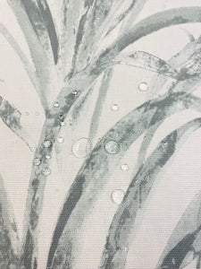 1.7 Yard P Kaufmann Grassland Willow Seafoam Green Cream Indoor Outdoor Water & Stain Resistant Tropical Upholstery Drapery Fabric WHS 3447