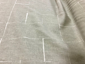 Raoul Textiles Riptide Linen Fabric Seafoam