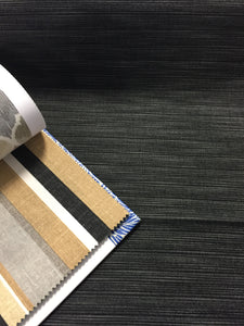 Perennials UV Outdoor / Indoor upholstery fabric / Charcoal