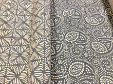 Load image into Gallery viewer, Peter Fasano Hand Printed Linen Fabric Kori Mosaik Blue