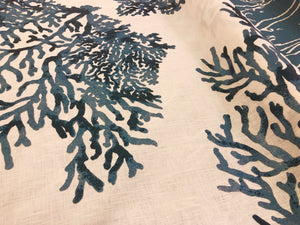 Schumacher Great Barrier Reef Linen / Kravet Nautical / Wood Outdoor / Ethnic Upholstery Drapery Fabric