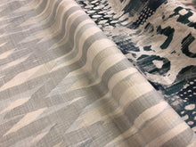 Load image into Gallery viewer, Breakwater Christopher Farr Cloth Kravet Surfwood Lagoon Abstract Velvet Upholstery Drapery Fabric