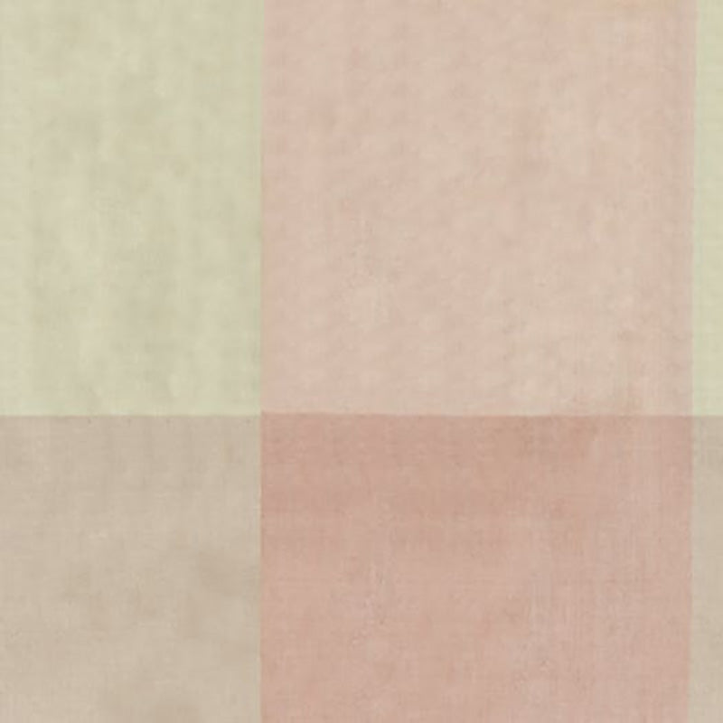 Brunschwig & Fils St Petersburg Plaid Fabric / Peony
