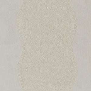 Schumacher Alencon  Fabric / Ivory