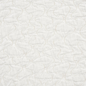 SCHUMACHER LA BELLE MATELASSE FABRIC / IVORY